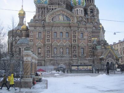 Paulskathedrale St.Petersburg, 21.02.2019, 12.23 Uhr